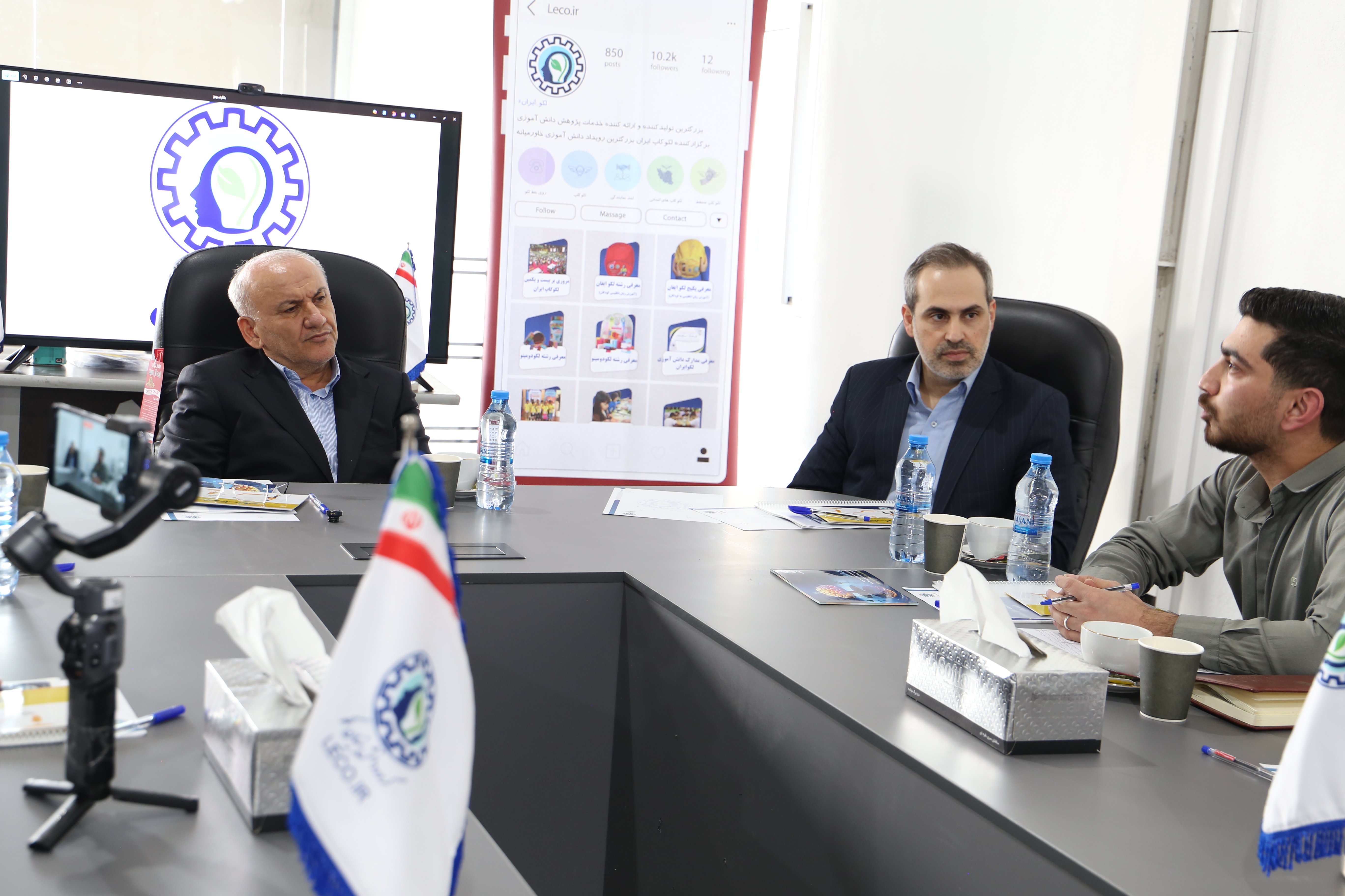 بازدید از شرکت دانش‌بنیان لذت الکترونیک ایرانیان