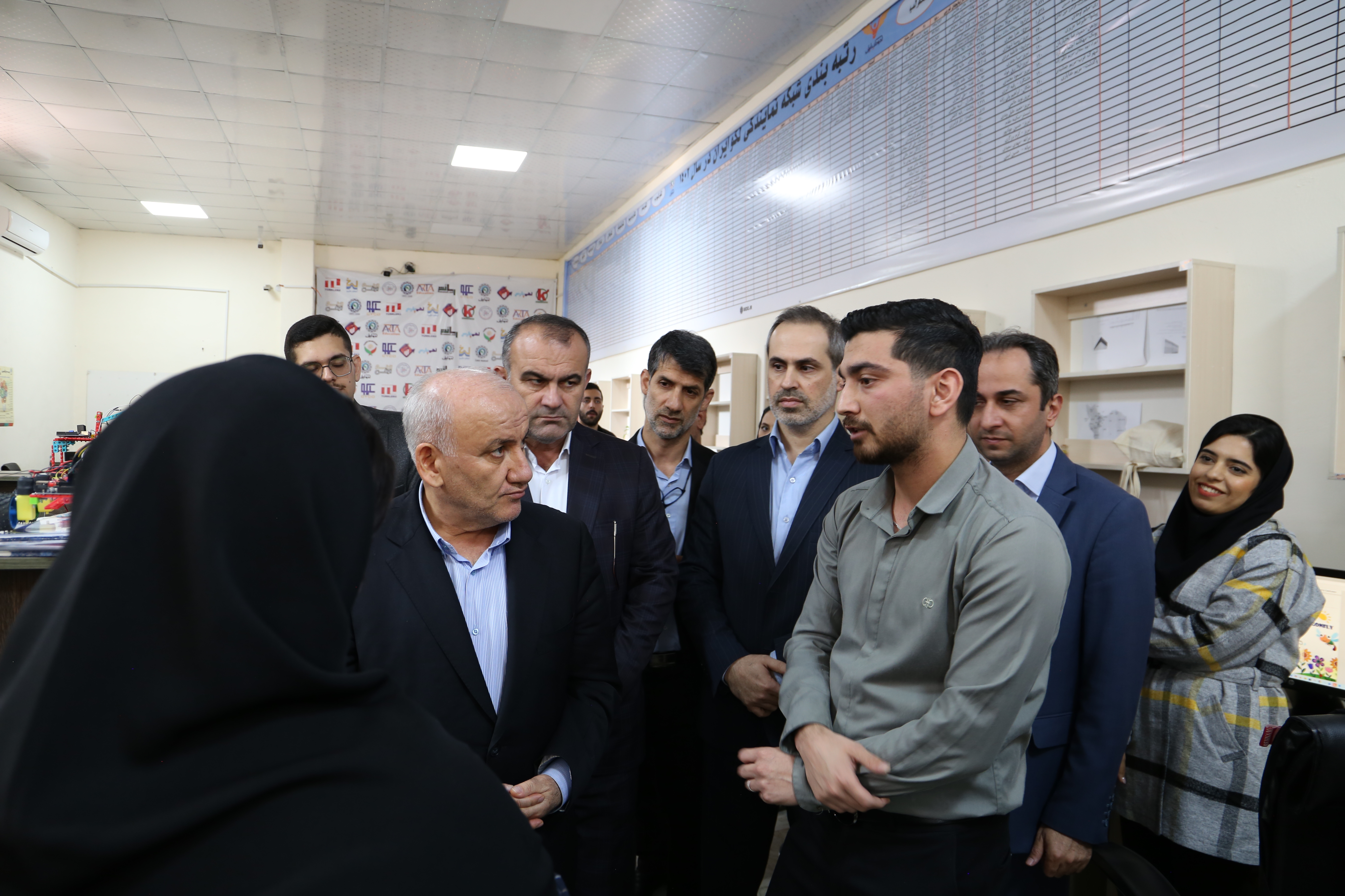 بازدید از شرکت دانش‌بنیان لذت الکترونیک ایرانیان