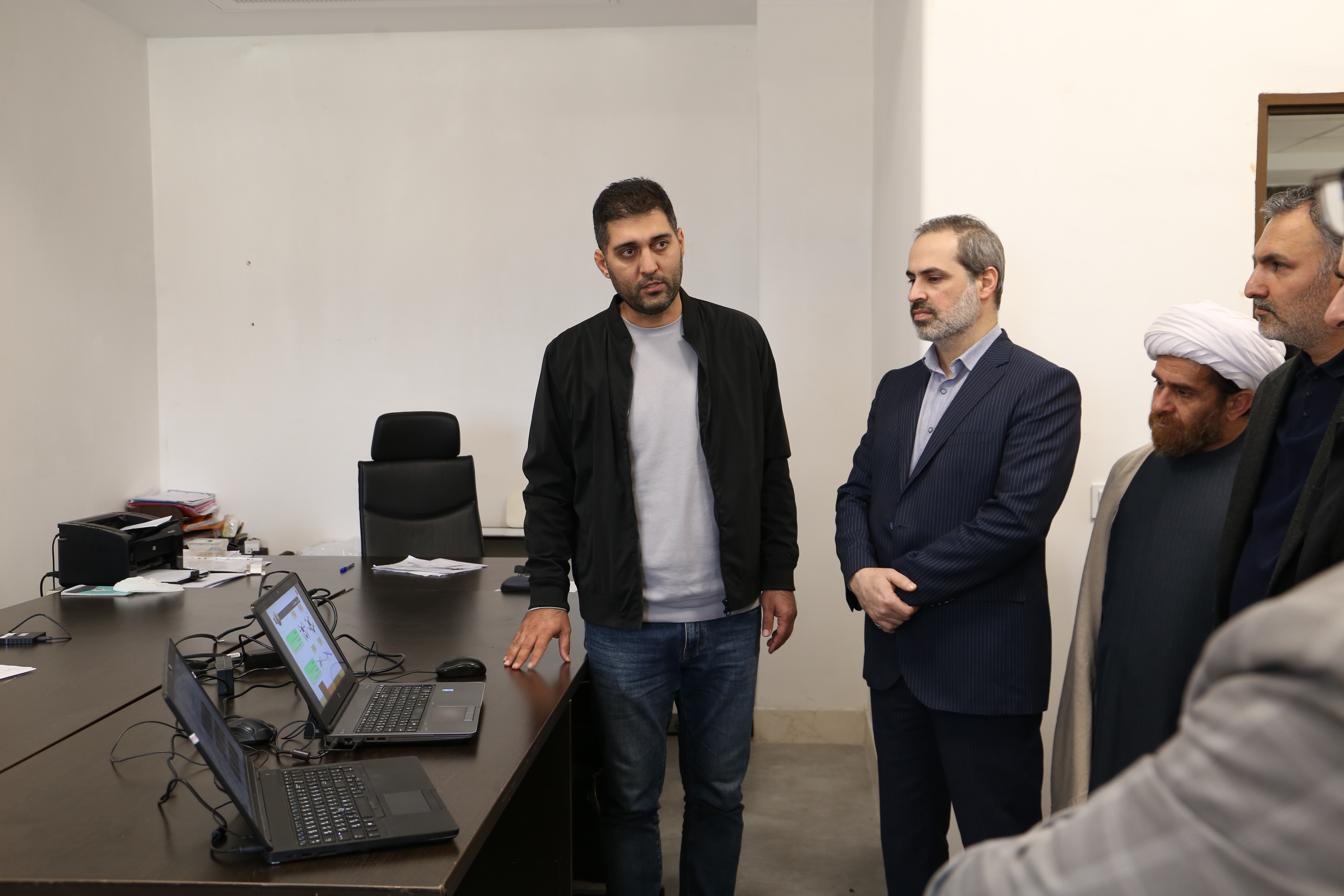 بازدید فرمانده سپاه کربلای مازندران از پارک علم و فناوری مازندران