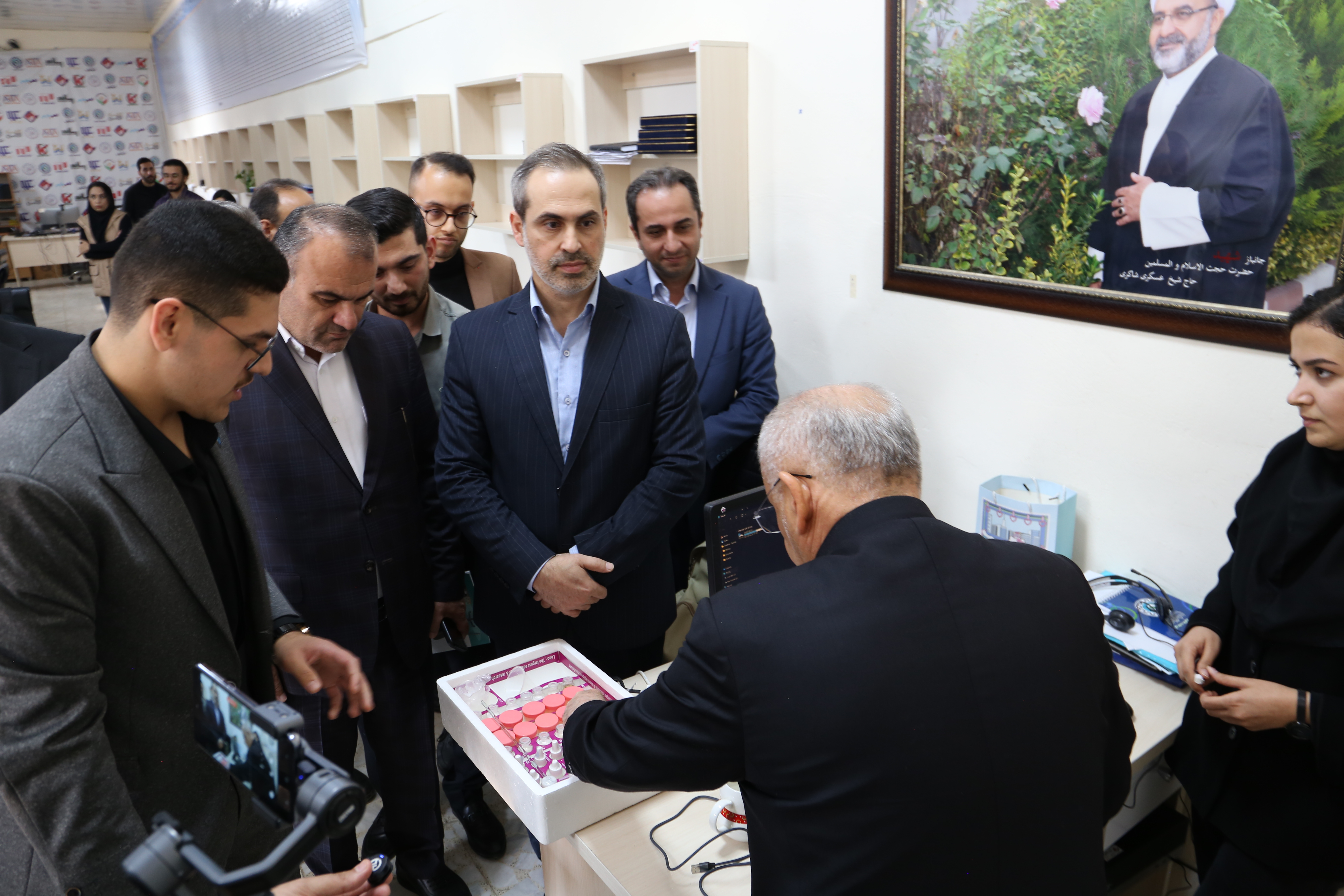 بازدید از شرکت دانش‌بنیان لذت الکترونیک ایرانیان